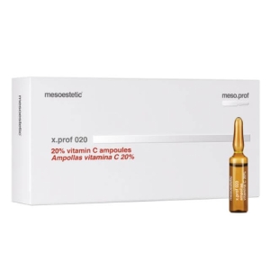 MESOESTETIC X.PROF 020 20% VITAMIN C AMPOULES (20 X 5ML)