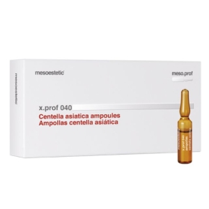 MESOESTETIC X.PROF 040 CENTELLA ASIATICA AMPOULES (20 X 2ML)