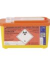 SHARPSGUARD COMMUNITY PLUS SHARPS BIN - ORANGE LID (1 X 1L)